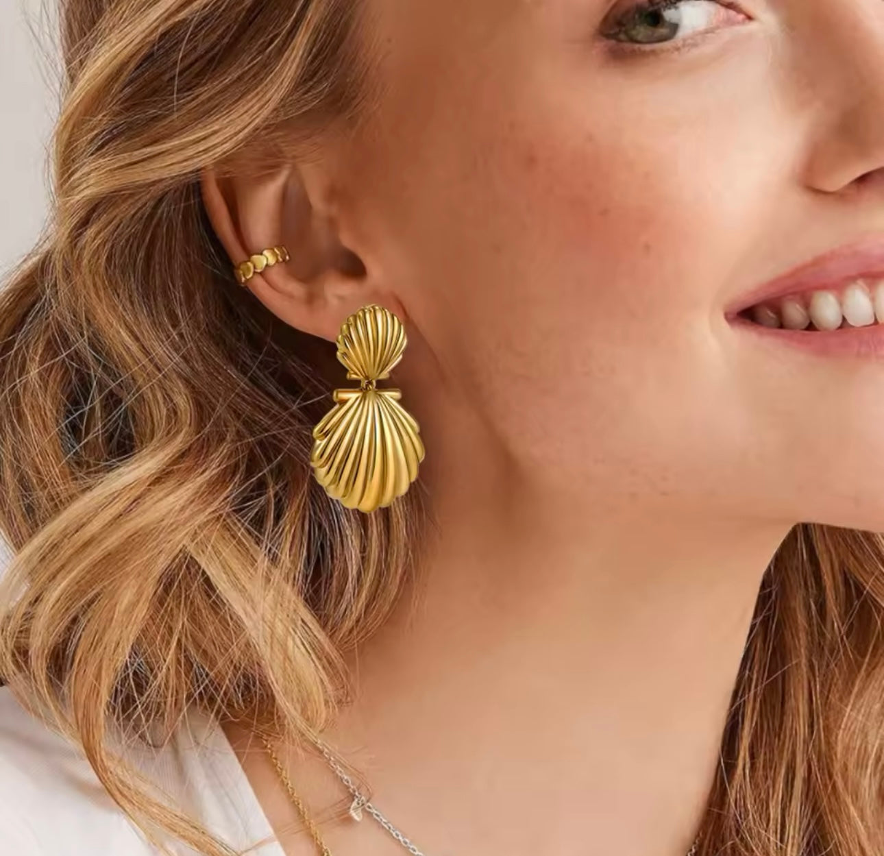 Aretes Doble Shell